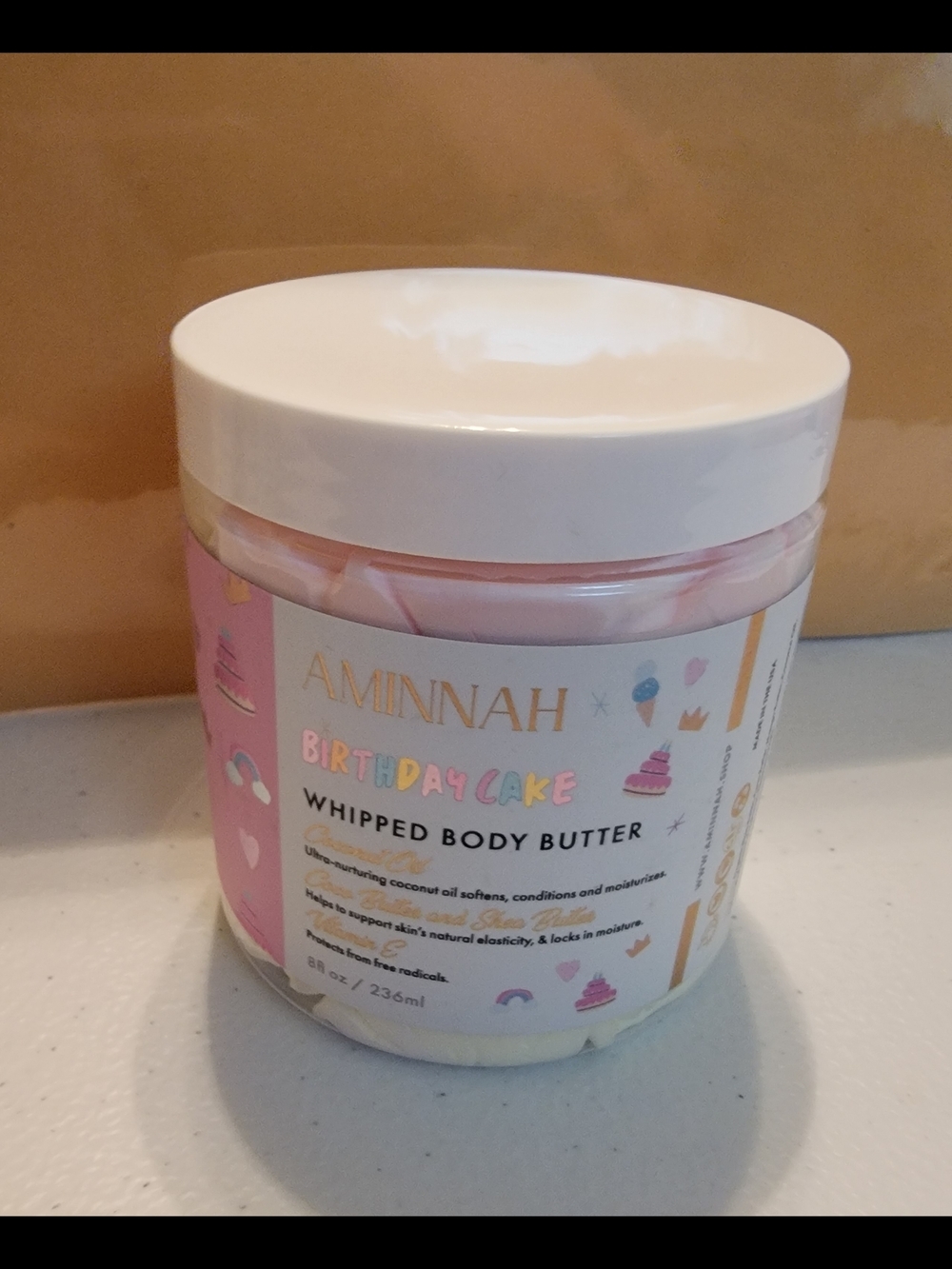 Birthday Cake Whipped Body Butter.